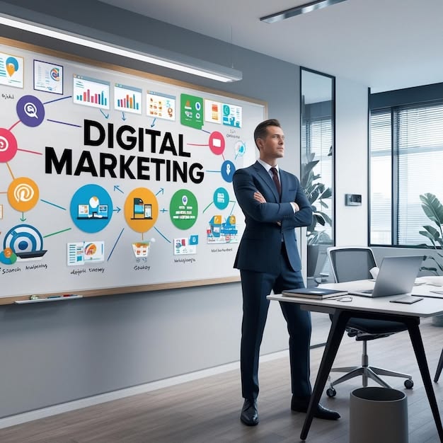 Campaign performance results for a business